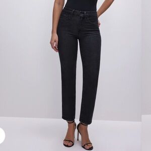 Good American Good Legs Straight Leg Jeans